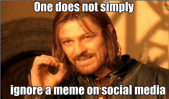 meme op sociale media