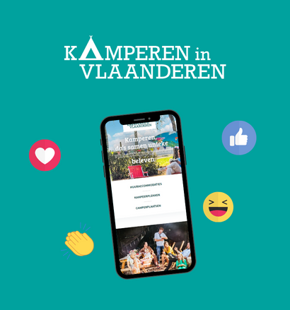 Social media beheer - Kamperen in Vlaanderen