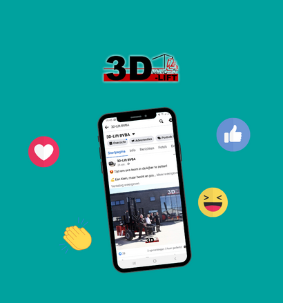 Social Media beheer - 3D-Lift